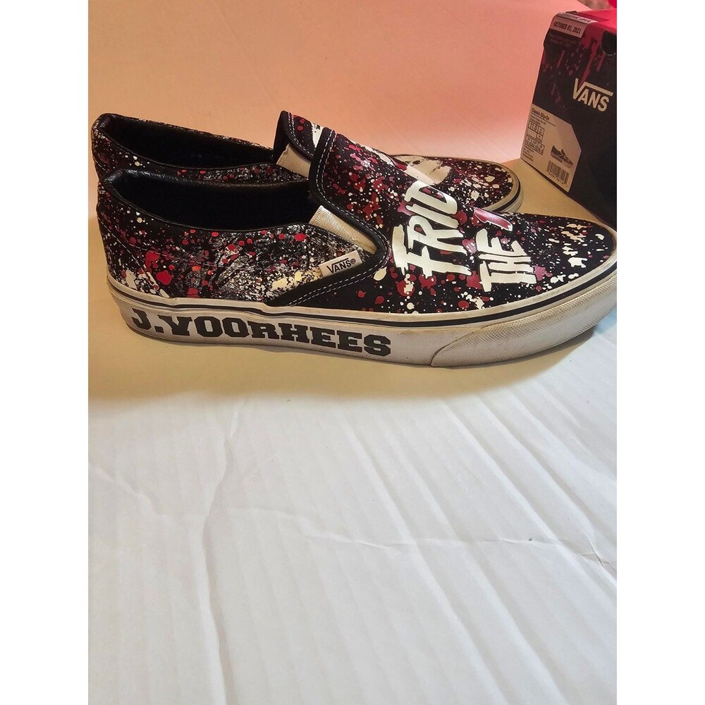 Vans x Friday the 13th Jason Voorhees Classic Slip-On Mens 11 Horror VN0A4U38ZPL